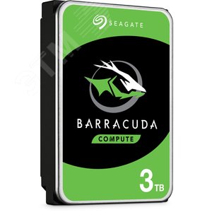 Жесткий диск 3Tb Barracuda 3.5'', SATAIII, 5400 об/мин, 256 МБ ST3000DM007 Seagate - 4