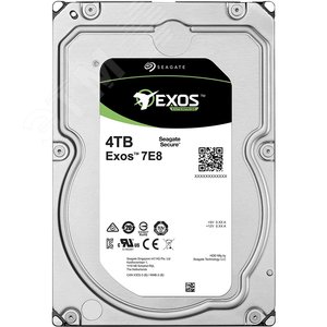 Жесткий диск 4TB Exos 7E8 SATAIII, 7200 об/мин, 256 МБ ST4000NM002A Seagate