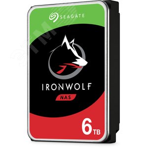 Жесткий диск 6TB IronWolf Pro NAS 3.5'', SATAIII, 5400 об/мин, 256 МБ ST6000VN001 Seagate - 2