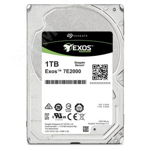 Жесткий диск 1Tb Exos 7E2000 2.5'', SAS, 7200 об/мин, 128 МБ