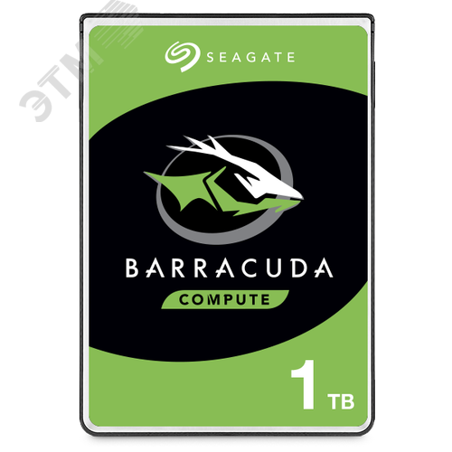 Изображение товара Жесткий диск 2.5'' 1 TБ Barracuda, SATAIII, 5400 об/мин, 128 МБ (шт)