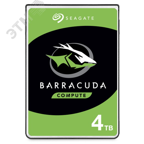 Изображение товара Жесткий диск 4TB Barracuda 2.5'', SATAIII, 5400 об/мин, 128 МБ (шт)