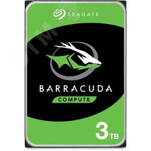 Жесткий диск 3Tb Barracuda 3.5'', SATAIII, 5400 об/мин, 256 МБ