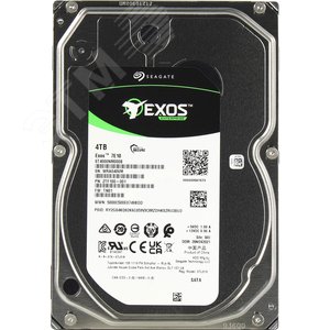 Жесткий диск 4TB Exos 7E10 3.5'', SATAIII, 7200 об/мин, 256 МБ ST4000NM000B Seagate