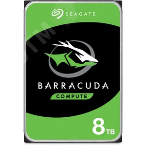 Жесткий диск 8TB Barracuda 3.5'', SATAIII, 5400 об/мин, 256 МБ