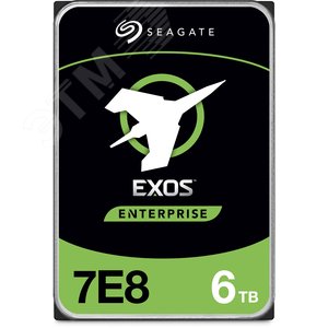 Жесткий диск 6Tb Exos 7E8 3.5'', SATAIII, 7200 об/мин, 256 МБ