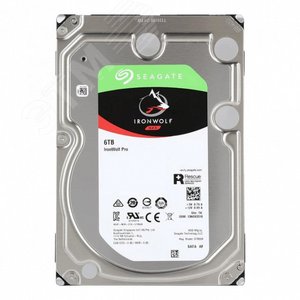 Жесткий диск 6Tb IronWolf Pro NAS 3.5'', SATAIII, 7200 об/мин, 256 МБ