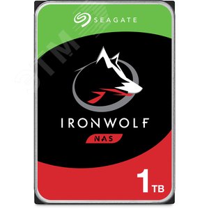 Жесткий диск 1Tb IronWolf 3.5'', SATAIII, 5900 об/мин, 64 МБ