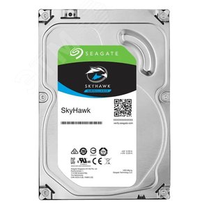 Жесткий диск 10Tb SkyHawk AI 3.5'', SATAIII, 7200 об/мин, 256 МБ