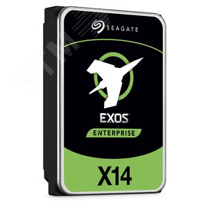 Жесткий диск Seagate Exos X14 12 ТБ, 3.5'', SATAIII, 7200 об/мин, 256 МБ ST12000NM0008 Seagate - 3