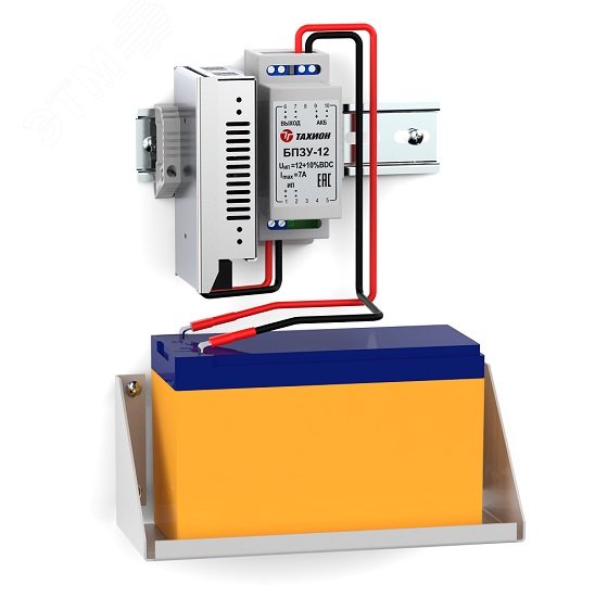 Изображение товара Комплект бесперебойного питания 12V для аппаратуры, защита и надежность