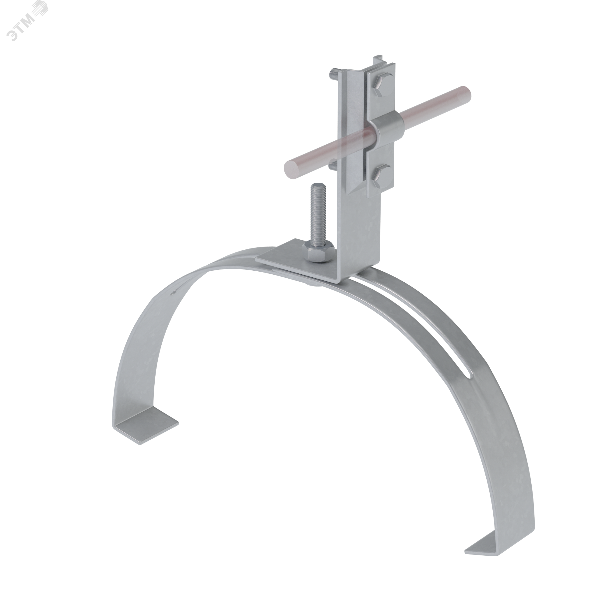 Изображение товара Держатель болтовой для фигурного конька для прутка D 5-10 мм TD