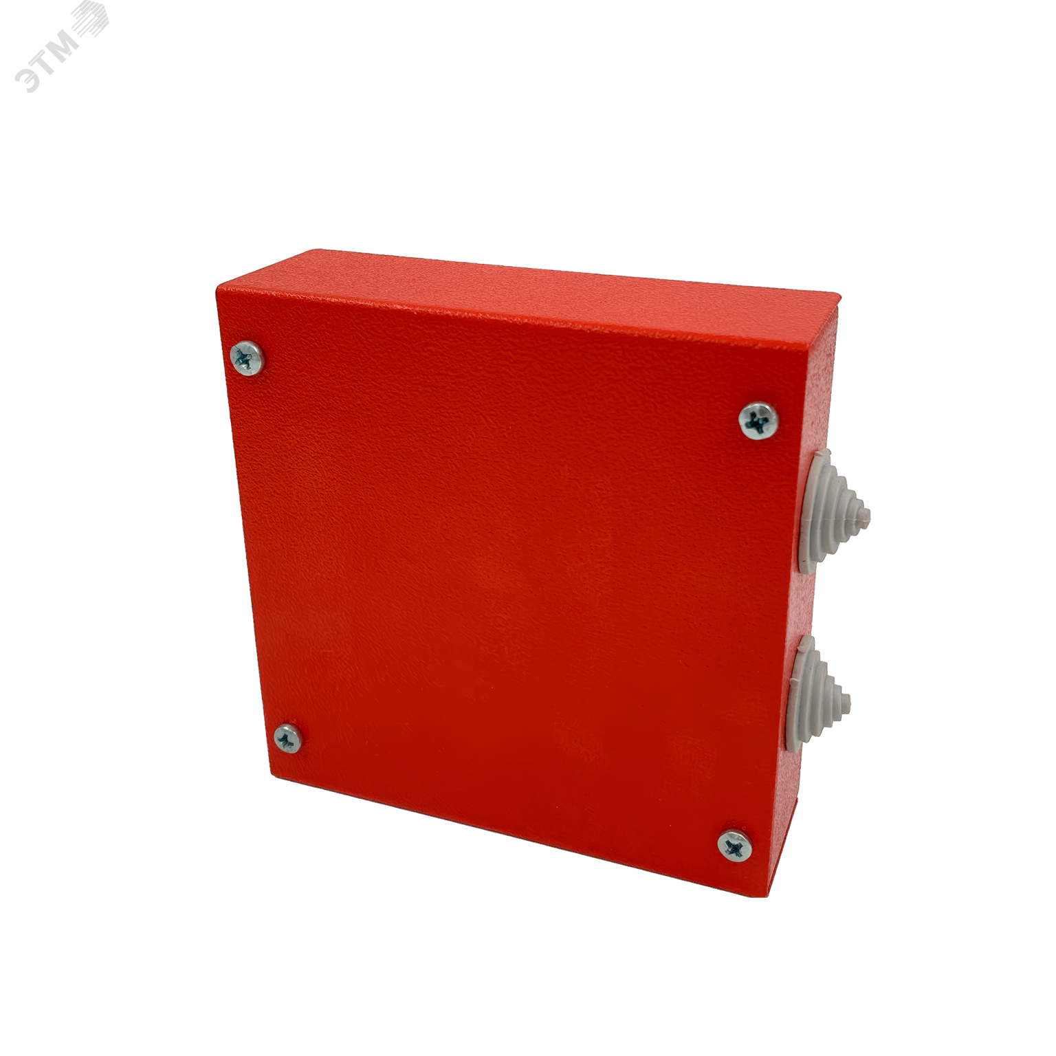 Коробка распределительная огнестойкая КРОПС-ST4, IP55, габаритные размеры 100х100х60 мм, для кабелей сечением до 2,5 мм2, 4 клеммы KR0169 КМ-Профиль - превью