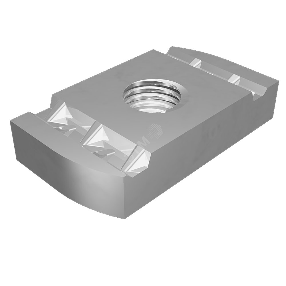 Гайка канальная М10 (LO4334) КМ-Профиль купить цена