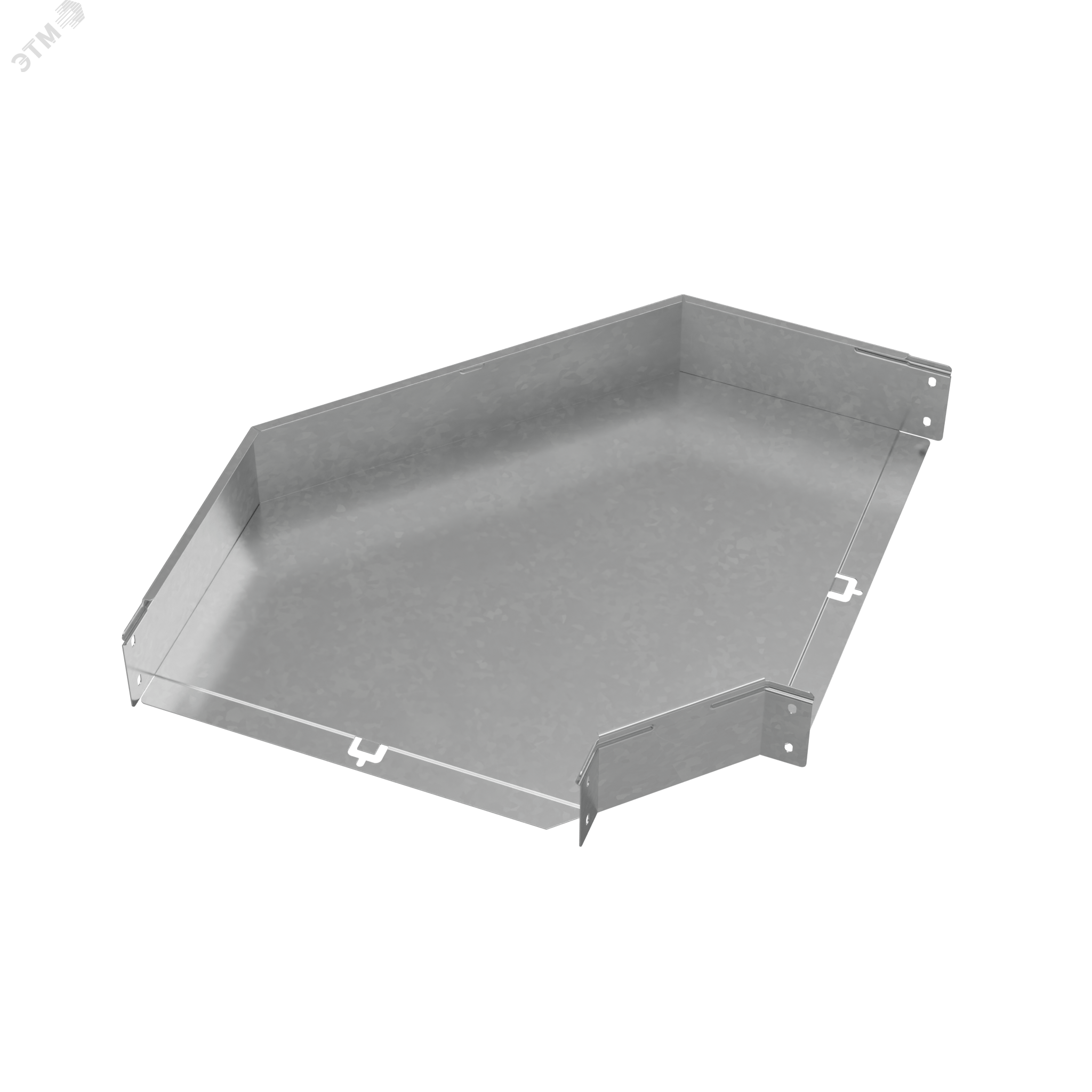 Изображение товара Горизонтальный угол 90 градусов серия PLUS 100х400 мм из оцинкованной стали Россия