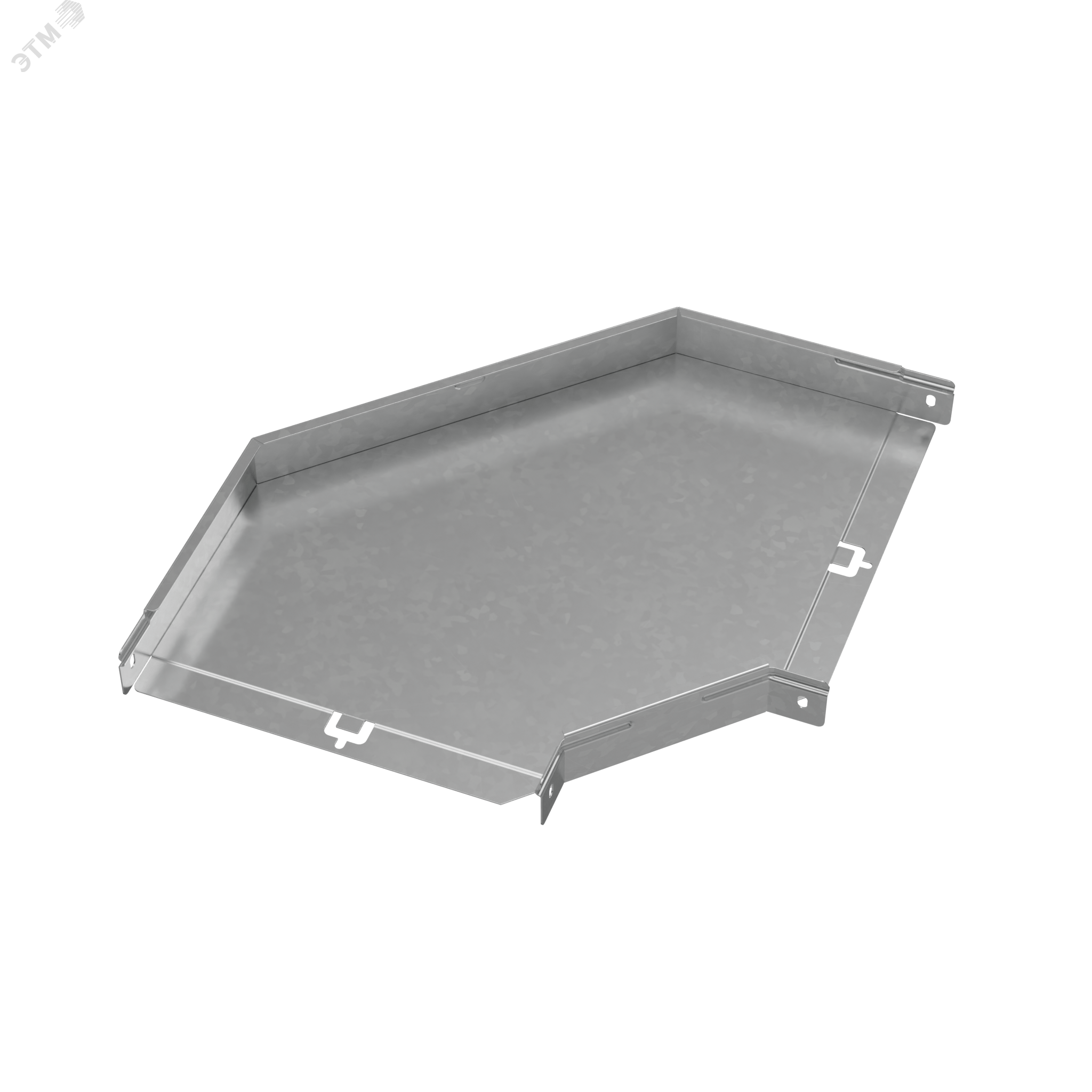 Изображение товара Угол горизонтальный 90 градусов 50х300 мм серия PLUS из стали с оцинкованием