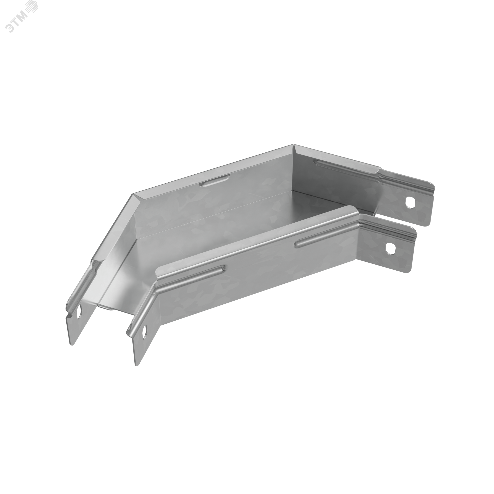 Изображение товара Угол горизонтальный 50х50 мм серии PLUS из оцинкованной стали