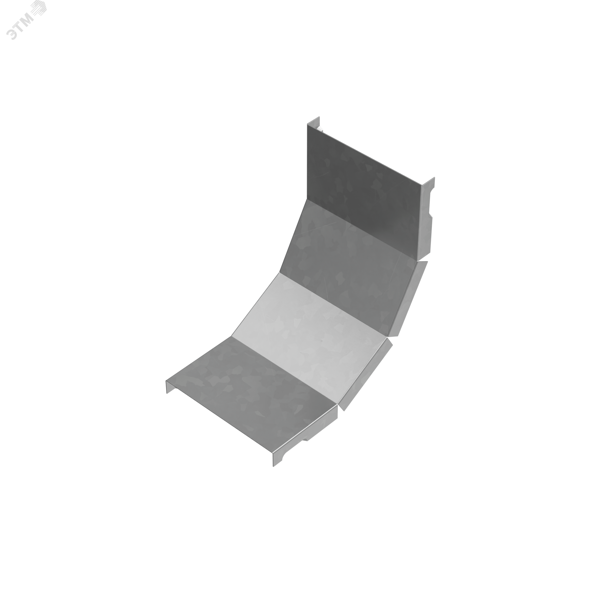 Изображение товара Крышка угла PLUS 100 мм 90° - PL0896, оцинкованная сталь