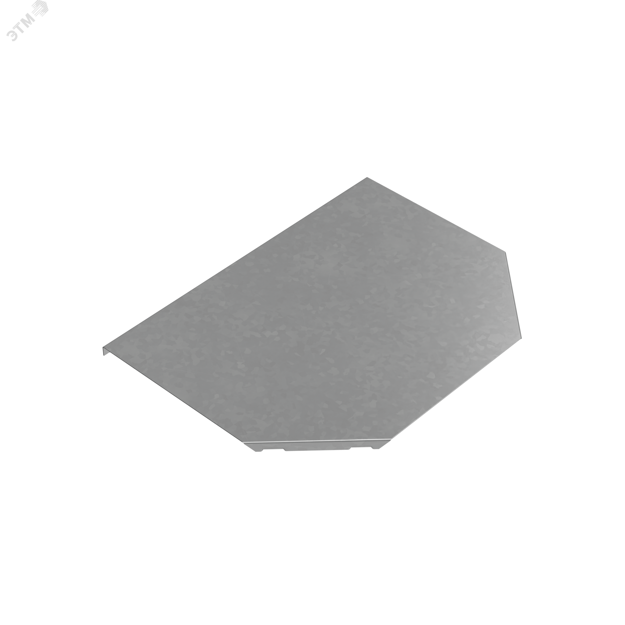 Изображение товара Крышка Т-отвода 200 мм ПЛЮС сталь оцинкованная защелка быстрое снятие