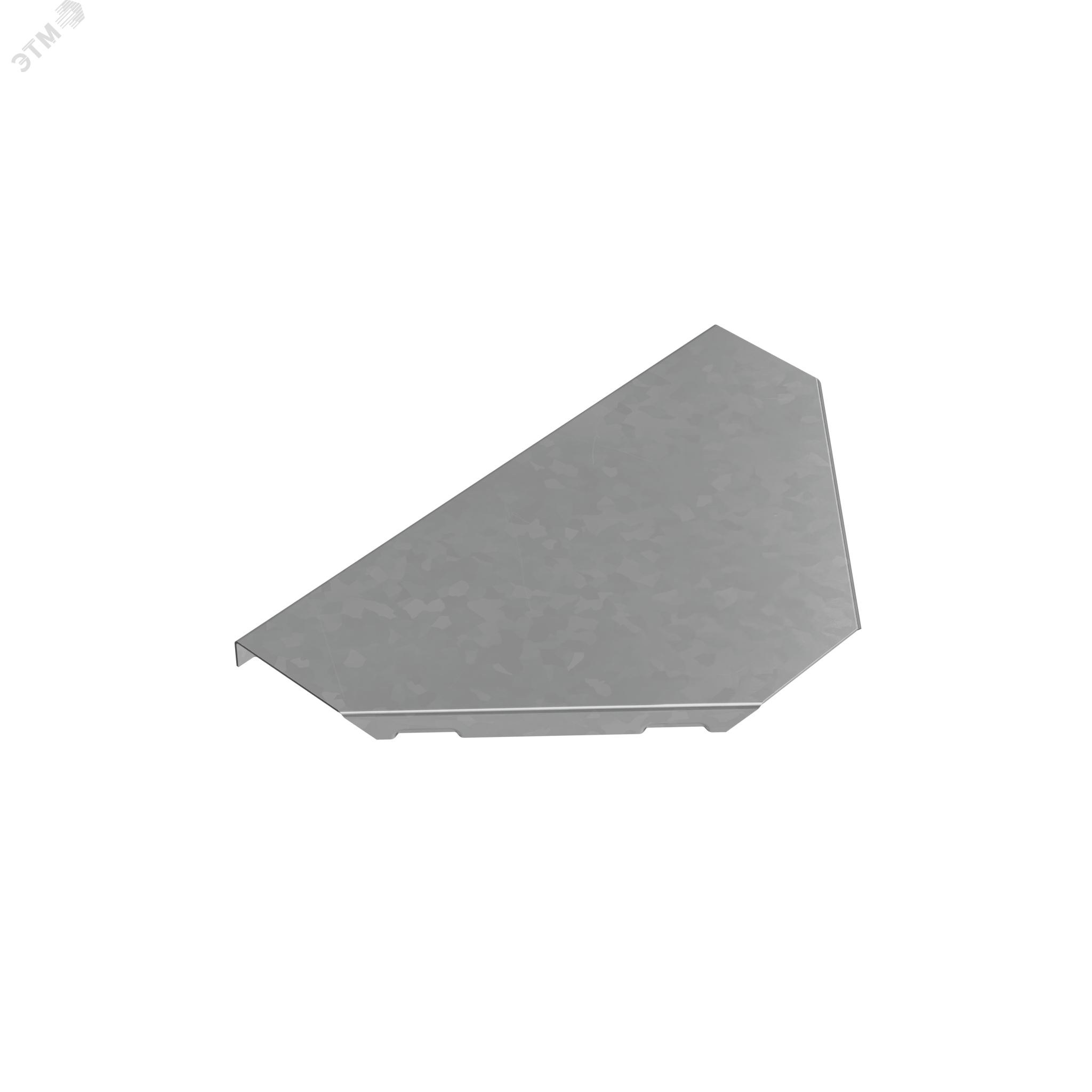 Изображение товара Крышка Т-отвода 50 мм ПЛЮС из стали с оцинковкой для кабельных систем