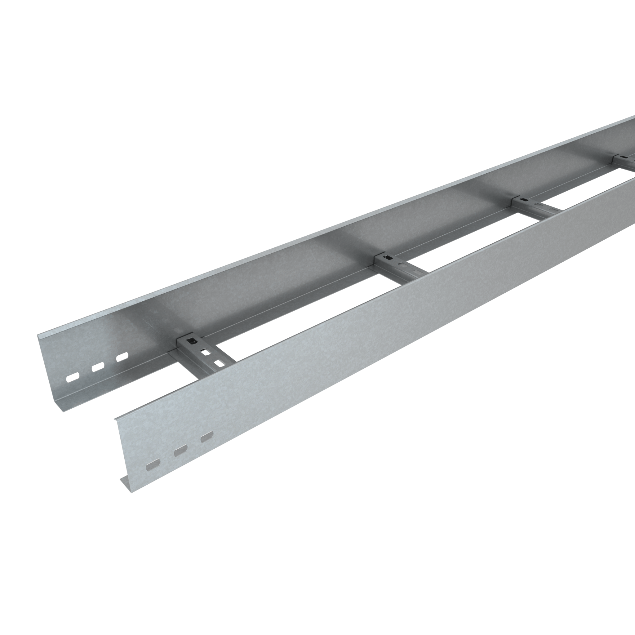 Изображение товара Лестничный лоток 150х500х1.2 мм длина 3000 мм