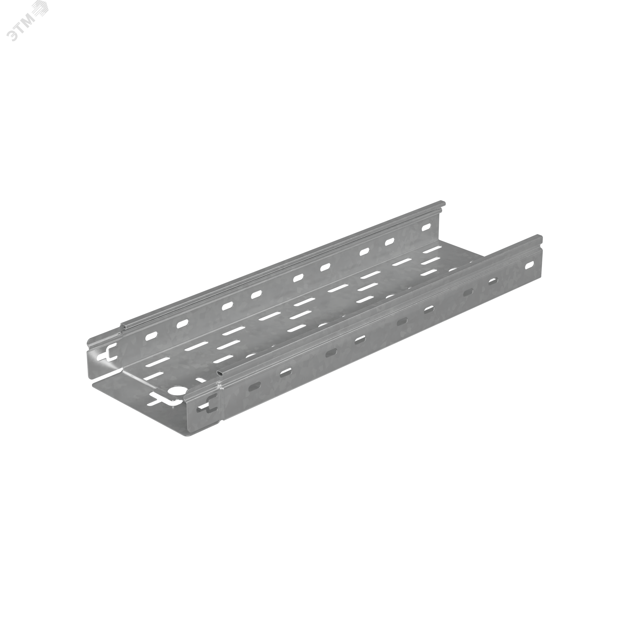 Изображение товара Лоток перфорированный 50х150х3000 мм с оцинковкой Быстрый монтаж Plus
