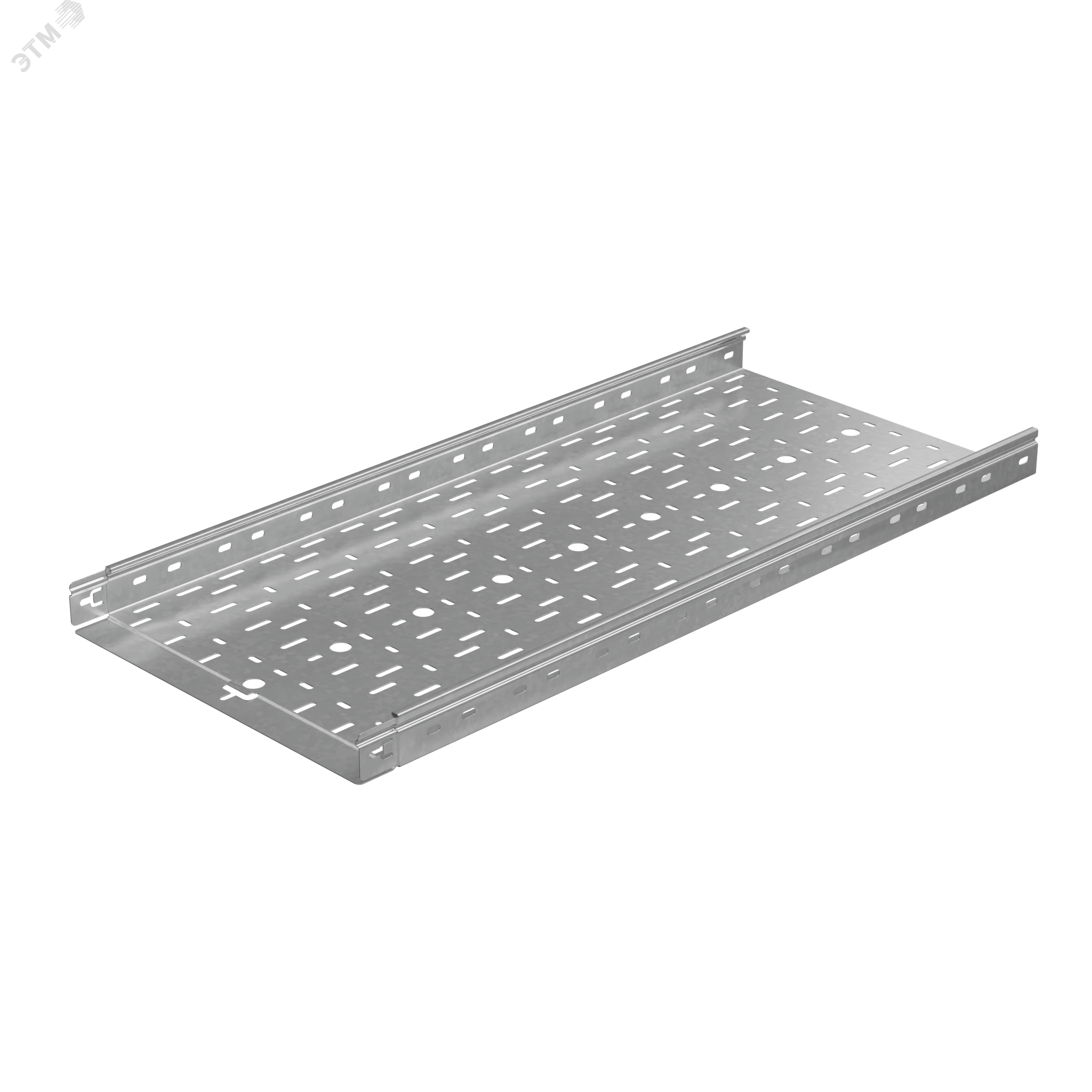 Изображение товара Лоток перфорированный для кабельных трасс Быстрый монтаж PLUS 50x400x3000 мм