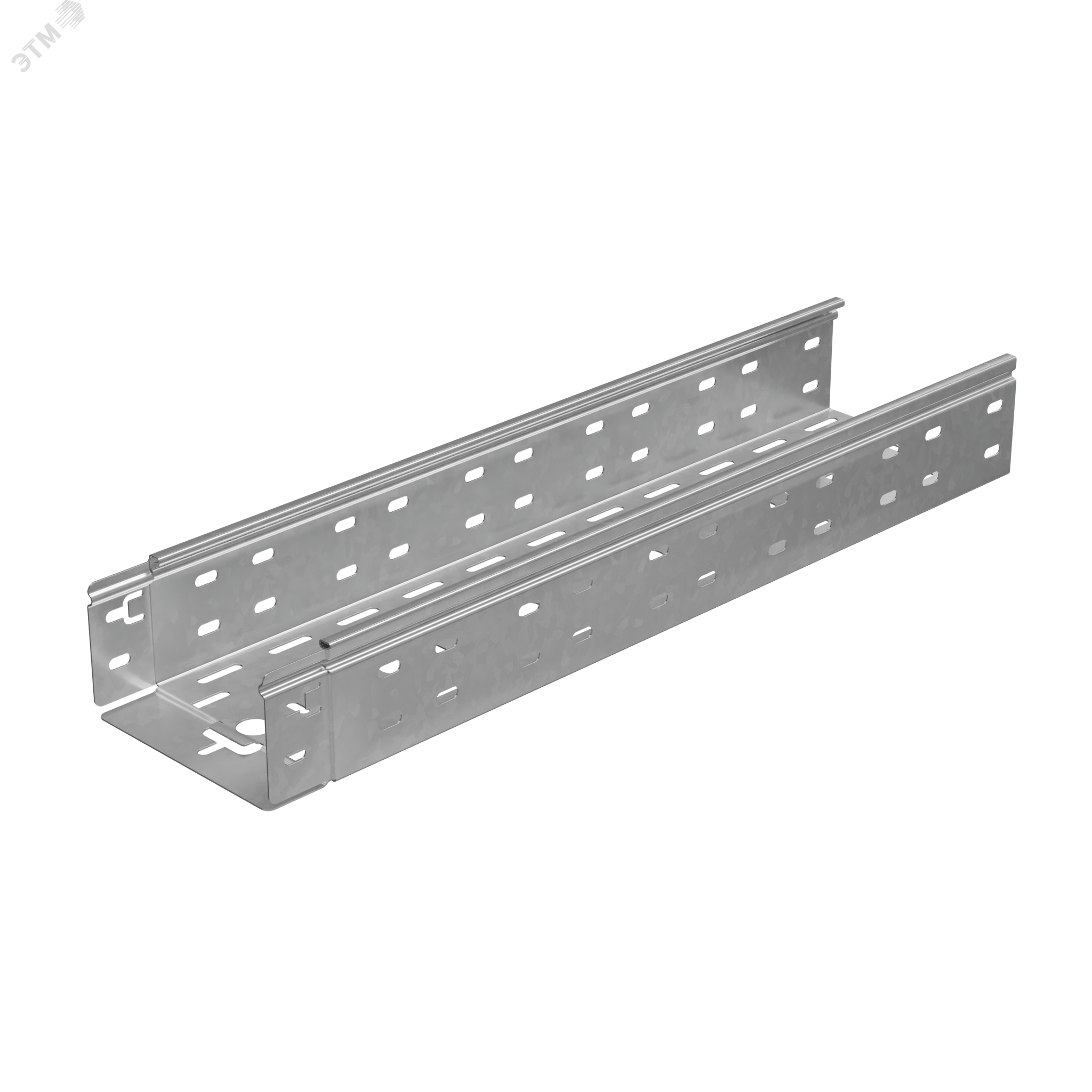 Изображение товара Лоток перфорированный быстро монтаж PLUS 80х150х3000 мм оцинкованная сталь