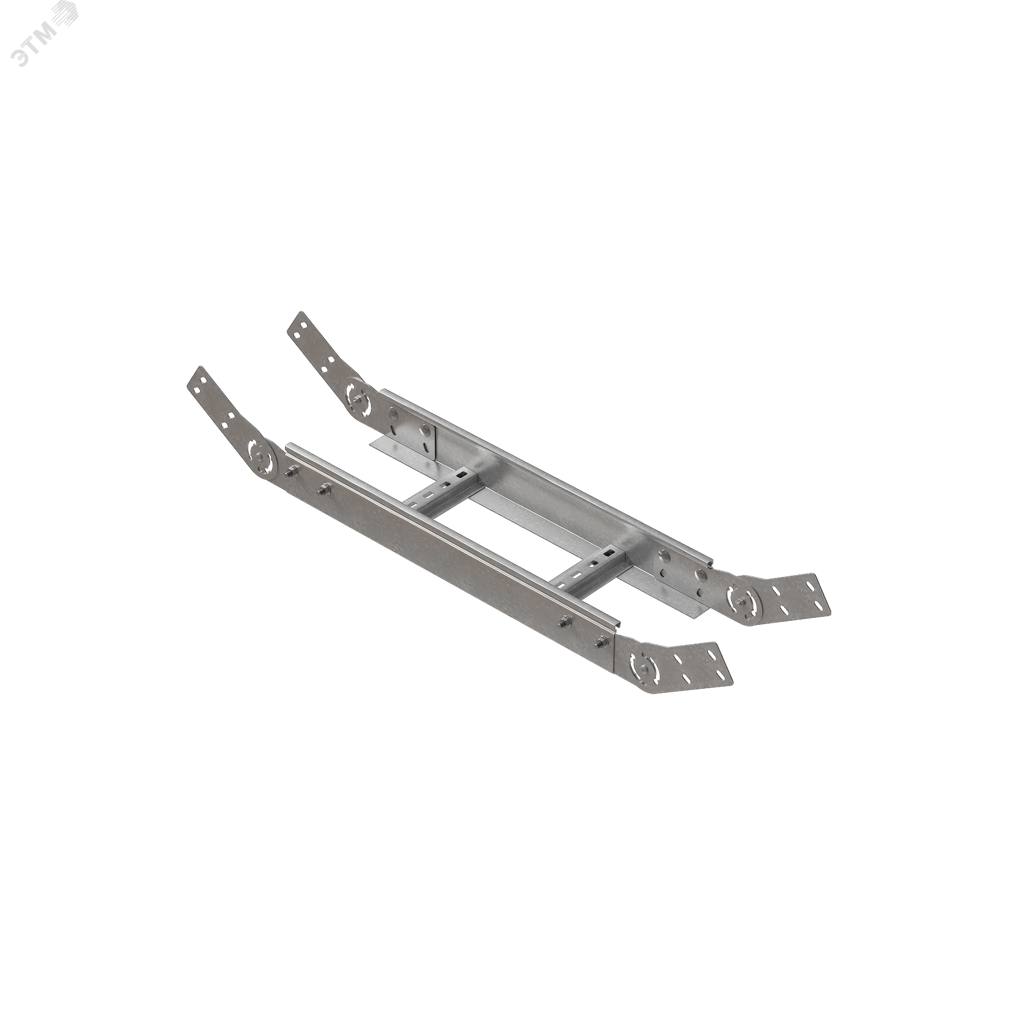 Изображение товара Угол вертикальный шарнирный 80х400х1,5 мм HD N для кабельных трасс