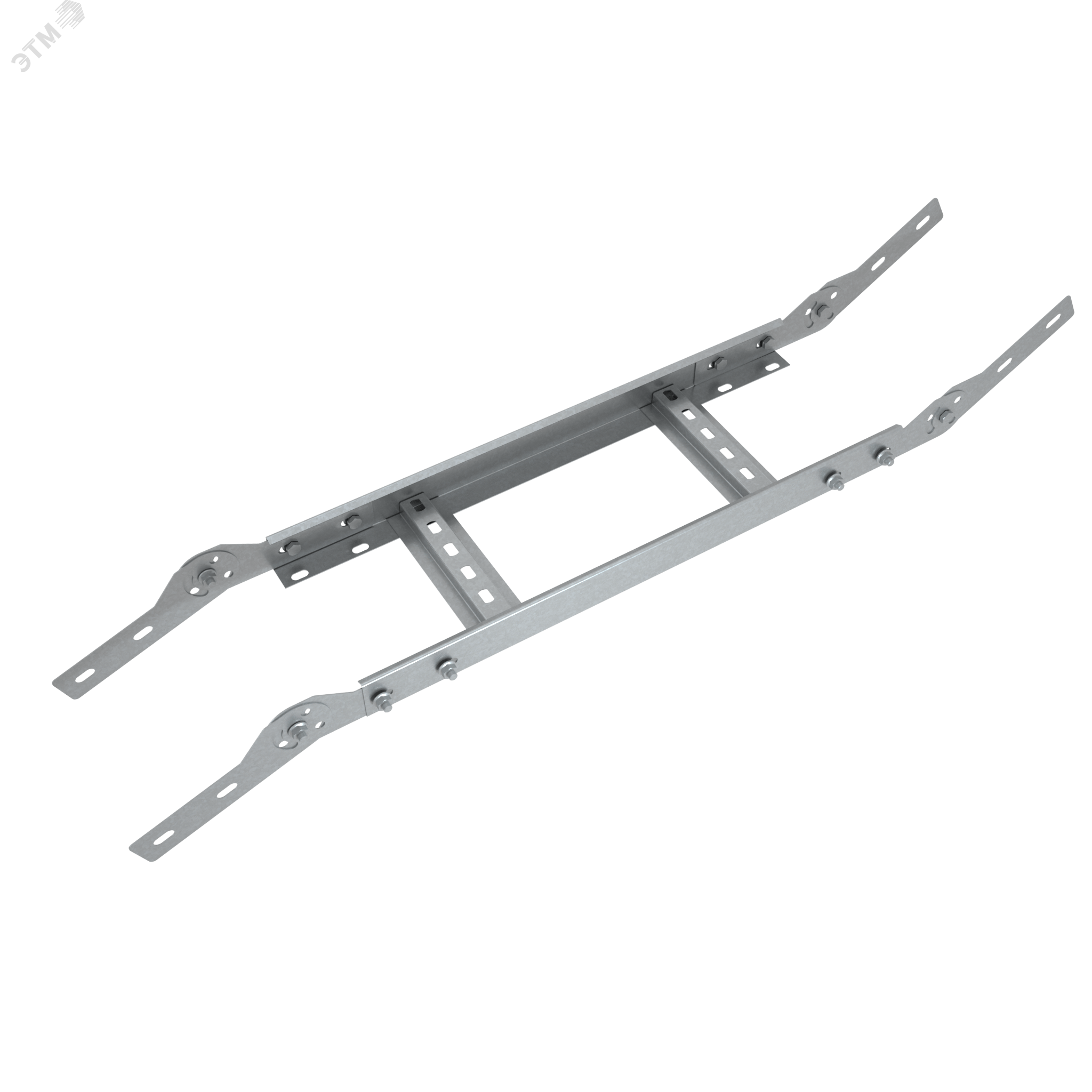Изображение товара Угол вертикальный шарнирный 100х200х1,2 мм быстромонтируемый для кабельных трасс