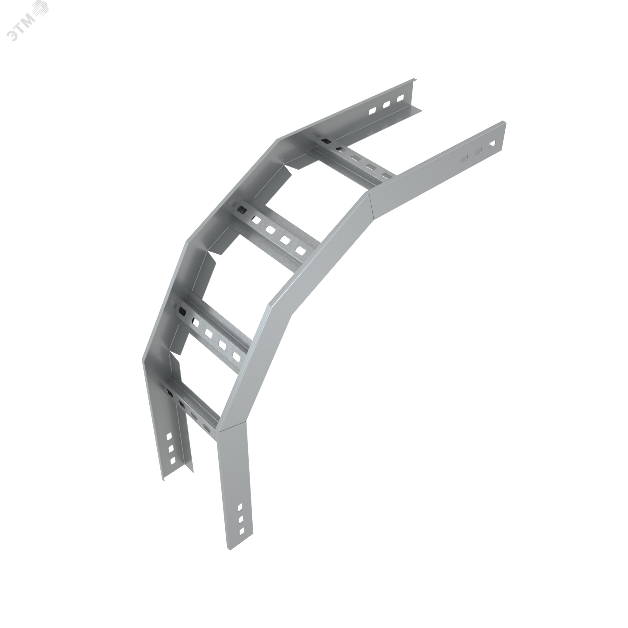 Изображение товара Угол лестничный вертикальный внешний 90 градусов 100х400х1,2 мм (шт)