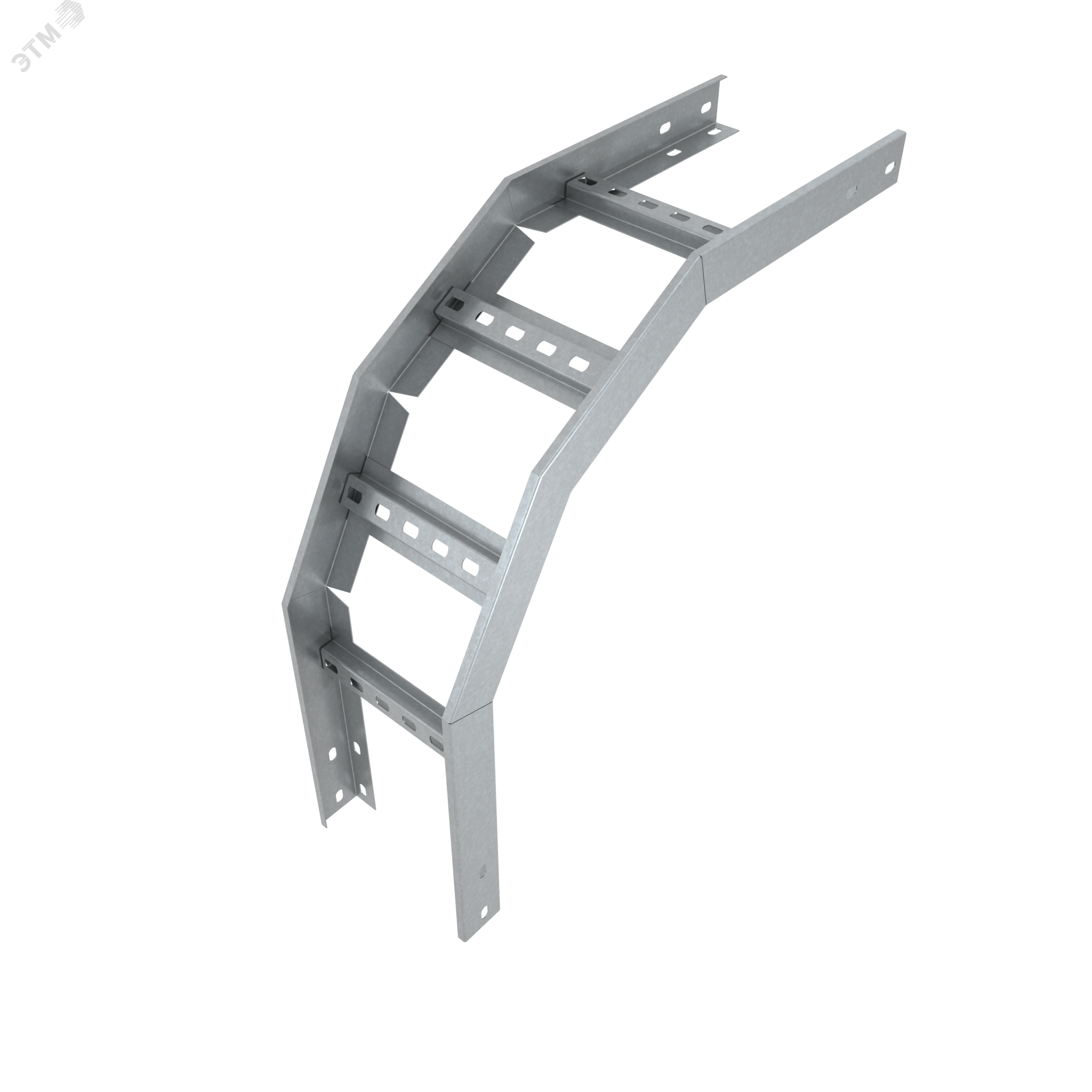 Изображение товара Угол лестничный вертикальный внешний 90 градусов 100х200х1,5 мм быстрый монтаж (шт)