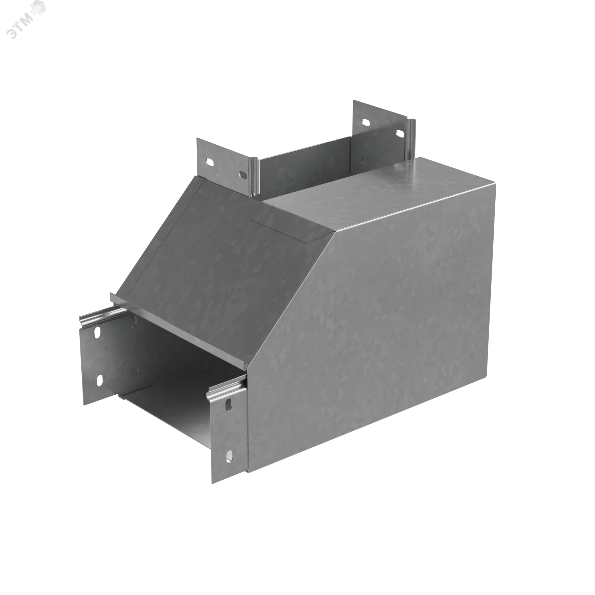 Изображение товара Угол внутренний левый вертикальный PLUS 80х400 мм из оцинкованной стали