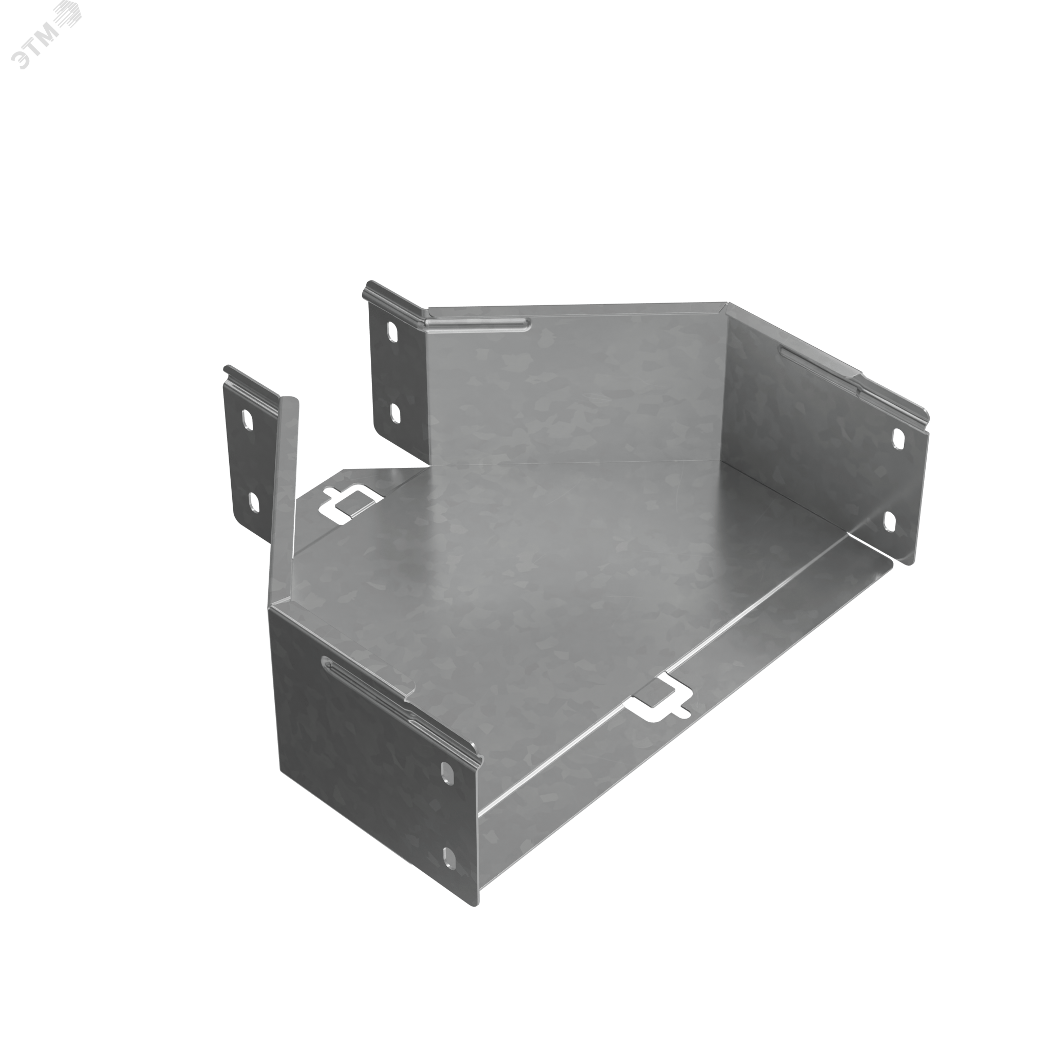 Изображение товара Переходник центральный серия PLUS для кабельных лотков 100х300 мм сталь оцинкованный