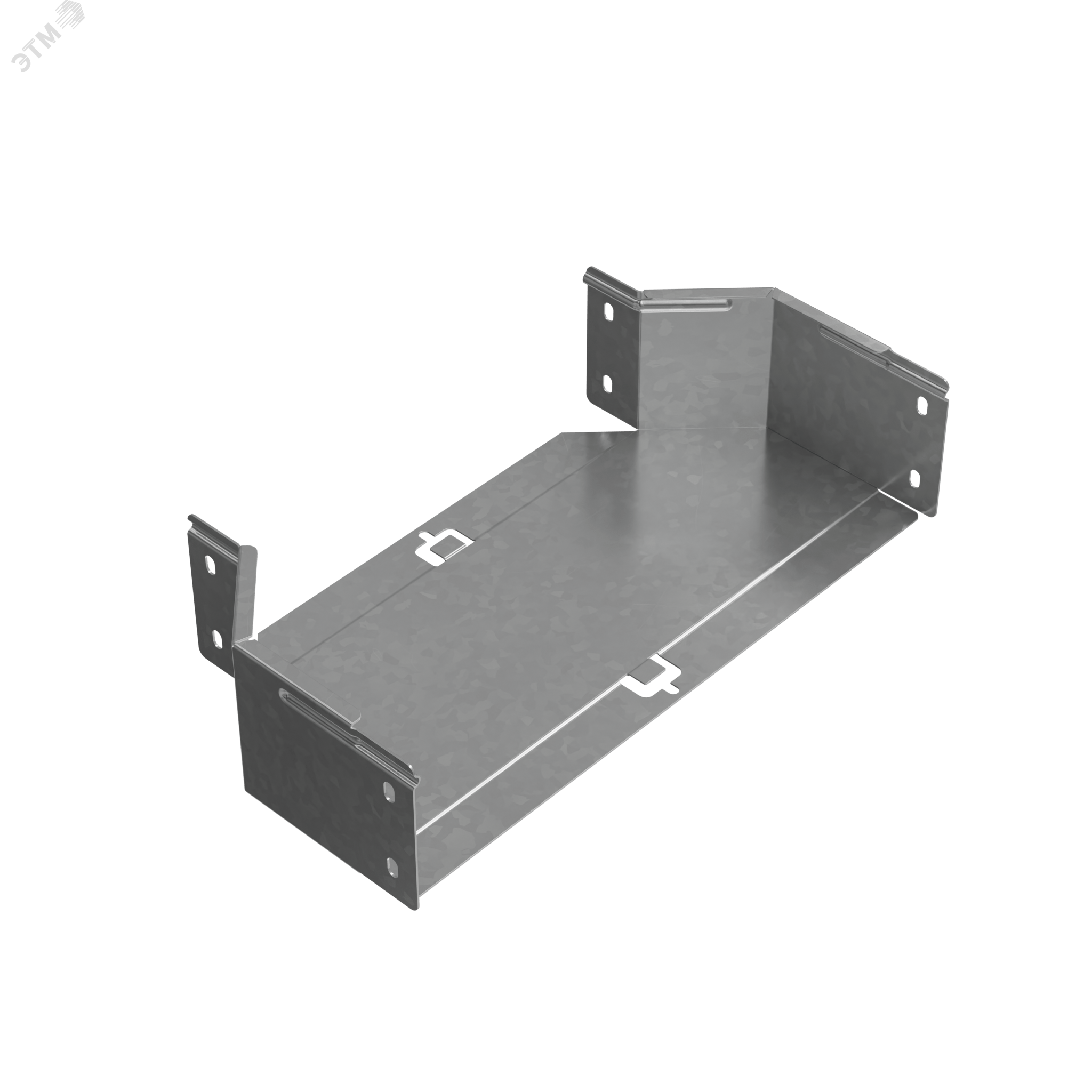 Изображение товара Переходник центральный PLUS 100х400 мм для листовых лотков из стали