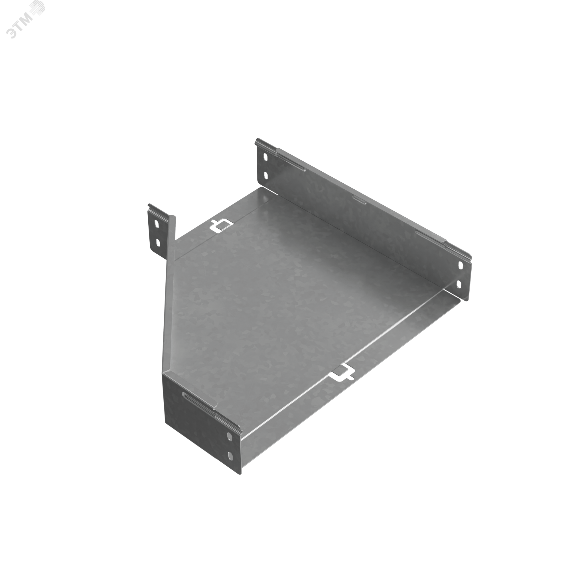 Изображение товара Переходник правый 80х200-400 мм серия PLUS из стали с оцинком