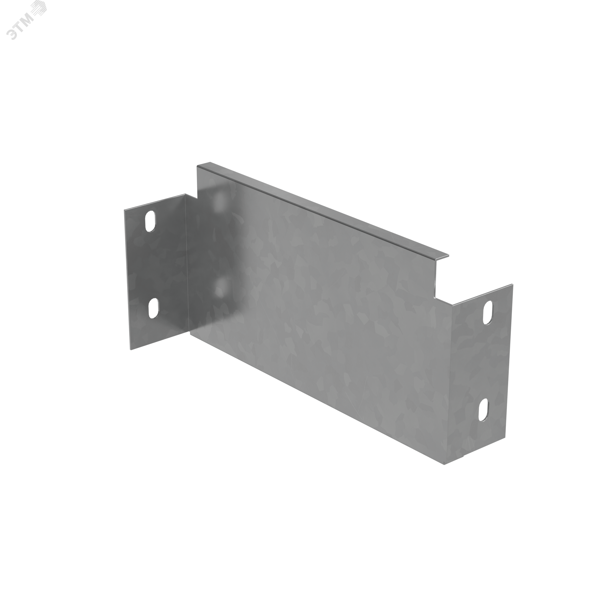 Изображение товара Переходник упрощенный 80х200 мм правый INOX304 для кабельных лотков