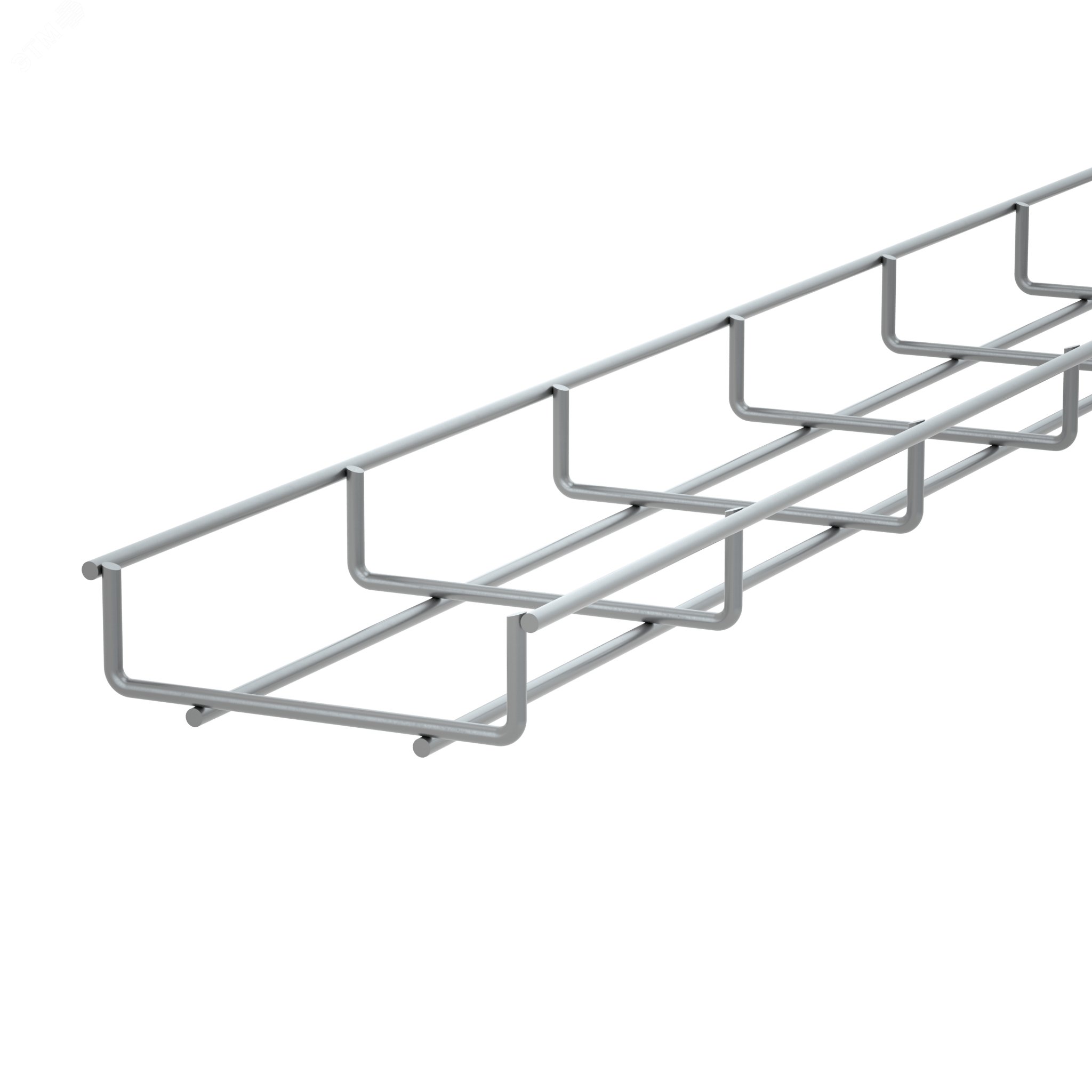 Изображение товара Проволочный лоток 30х100 L3000 мм для прокладки кабелей