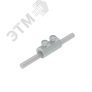 Изображение товара Соединитель прутка двухболтовой сквозной D 5-8 мм TD (шт)