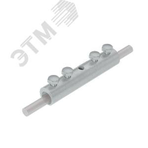 Изображение товара Соединитель прутка четырехболтовой сквозной D 5-10 мм TD (шт)