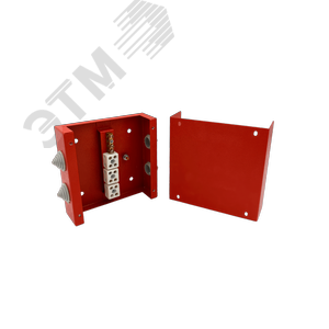 Коробка распределительная огнестойкая КРОПС-ST4, IP55, габаритные размеры 100х100х60 мм, для кабелей сечением до 4 мм2, 4 клеммы KR0170 КМ-Профиль - 2