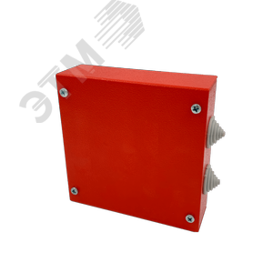 Коробка распределительная огнестойкая КРОПС-ST4, IP65, габаритные размеры 100х100х60 мм, для кабелей сечением до 4 мм2, 4 клеммы KR0172 КМ-Профиль
