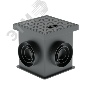 Изображение товара Колодец контрольный с крышкой 200х200х200 мм ABS-пластик (шт)