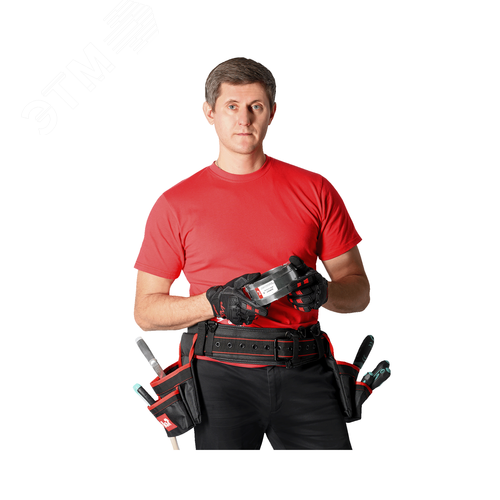 Изображение товара Пояс монтажный усиленный с подсумками KM-BELTBAG-23 (шт)