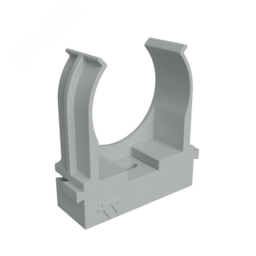 Изображение товара Крепеж-клипса для труб прямой монтаж D32 мм, серая (упак. 50 шт) (шт)