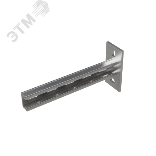 Изображение товара Страт-консоль одиночная усиленная развернутая 41х21 L200 S 2,5 мм (шт)