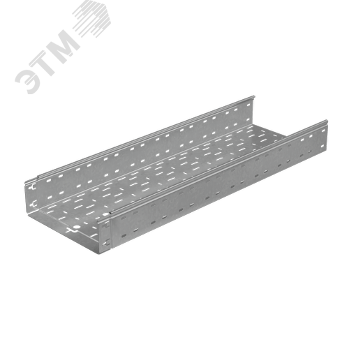 Изображение товара Лоток перф. 100х300х1,0 L3000 мм Быстрый монтаж ПЛЮС (м)