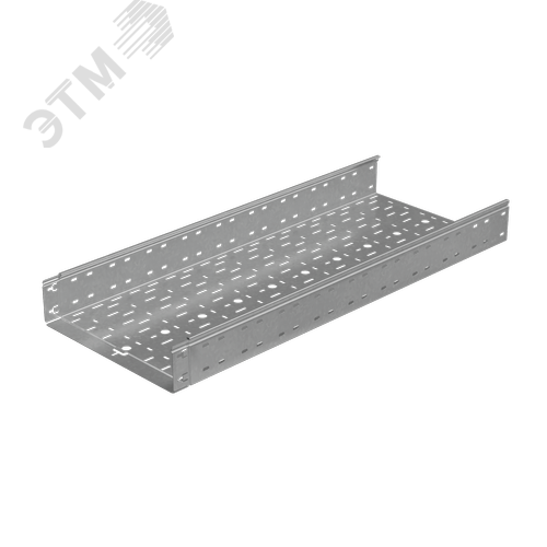 Изображение товара Лоток перф. 100х400х1,2 L3000 мм Быстрый монтаж ПЛЮС (м)