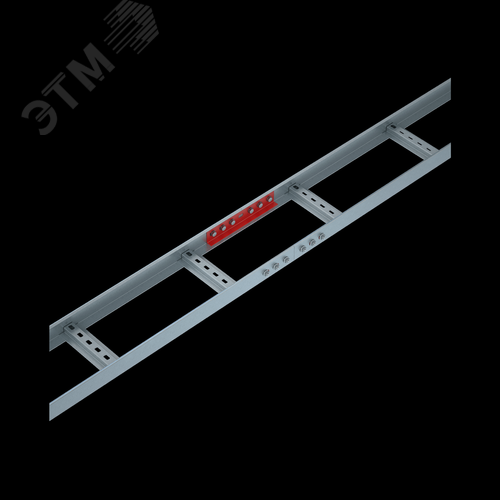 Пластина соединительная лестничного лотка усиленная HD - фото 2