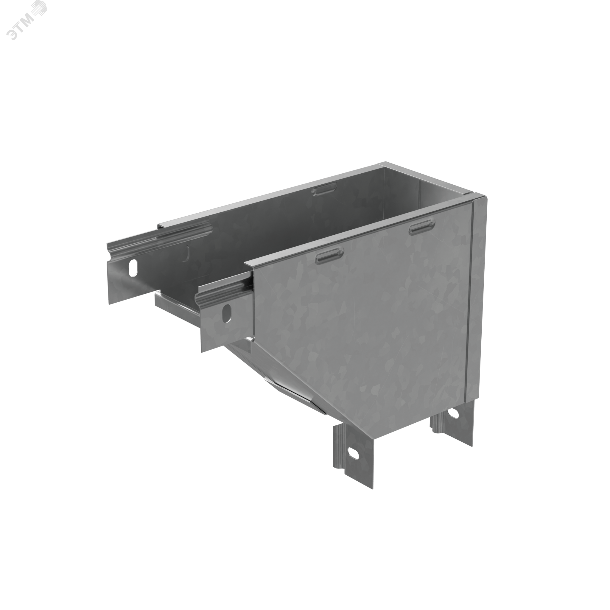 Изображение товара Угол вертикальный внешний R 50х200 мм с разворотом на 90 градусов серия ПЛЮС